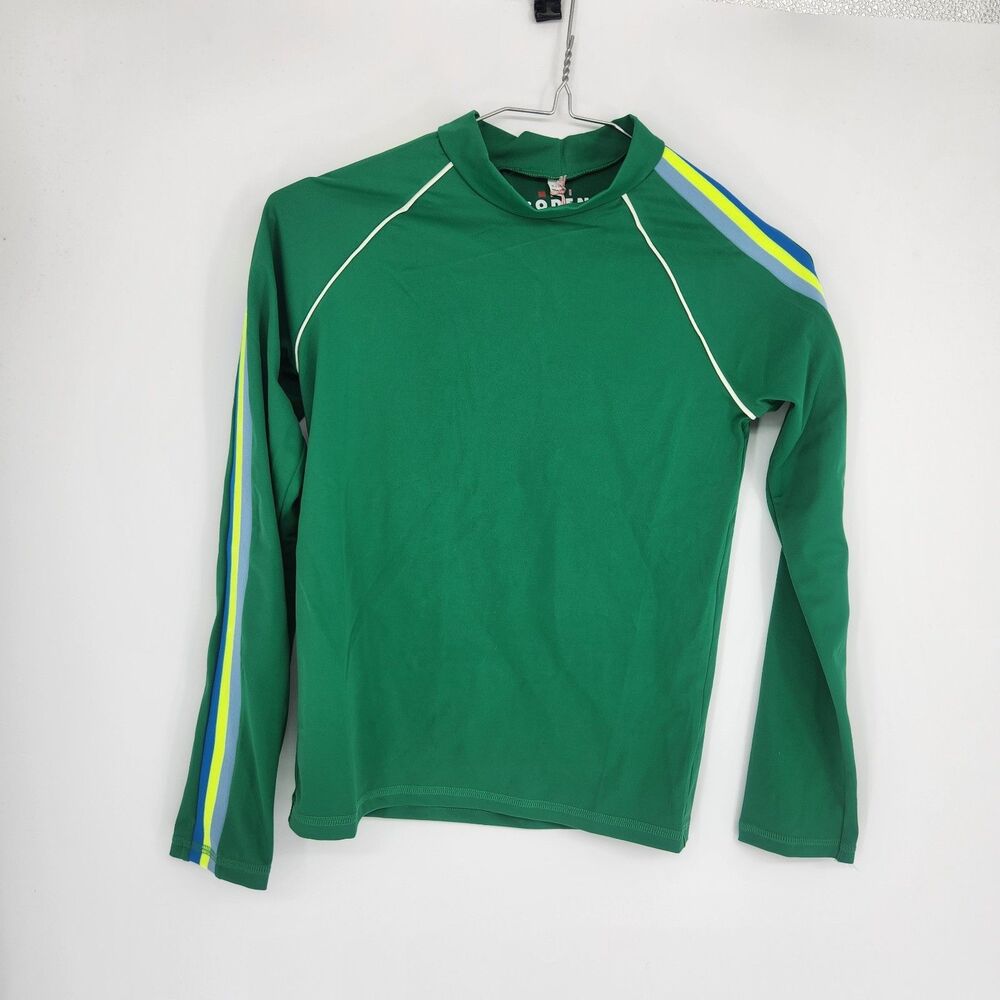 NWT Mini Boden 10-11 Year Green‎ Sun Safe Rash Vest NWT